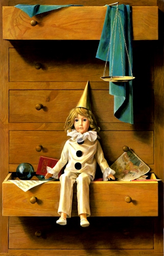 《Chest of drawers (tromp l'oeil)》 1977