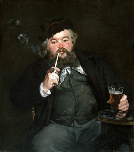 エドゥアール・マネ 《ル・ボン・ボック》 1873年 フィラデルフィア美術館